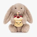Jellycat Birthday Bashful Beige Bunny