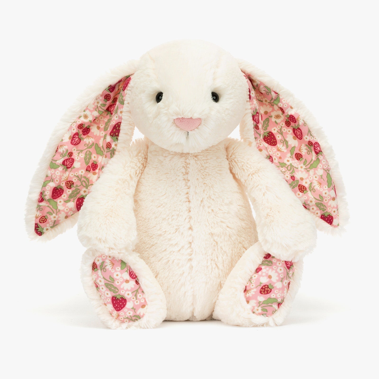 Jellycat Blossom Cream Bunny with Floral Details