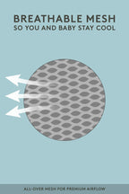 Urbanista – Free-to-Grow Mesh Baby Carrier for Everyday Comfort