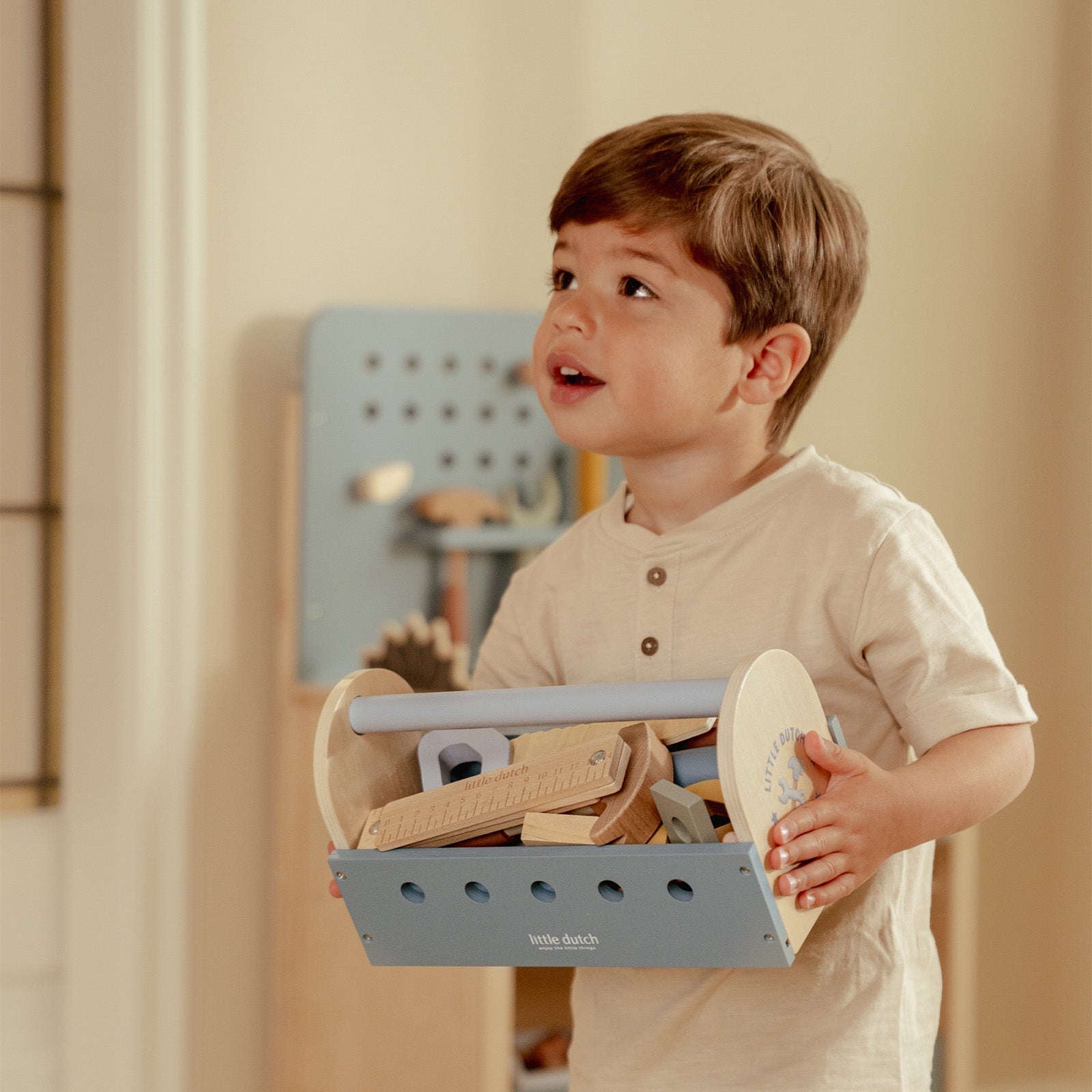 Little Dutch Tool Box with Tools