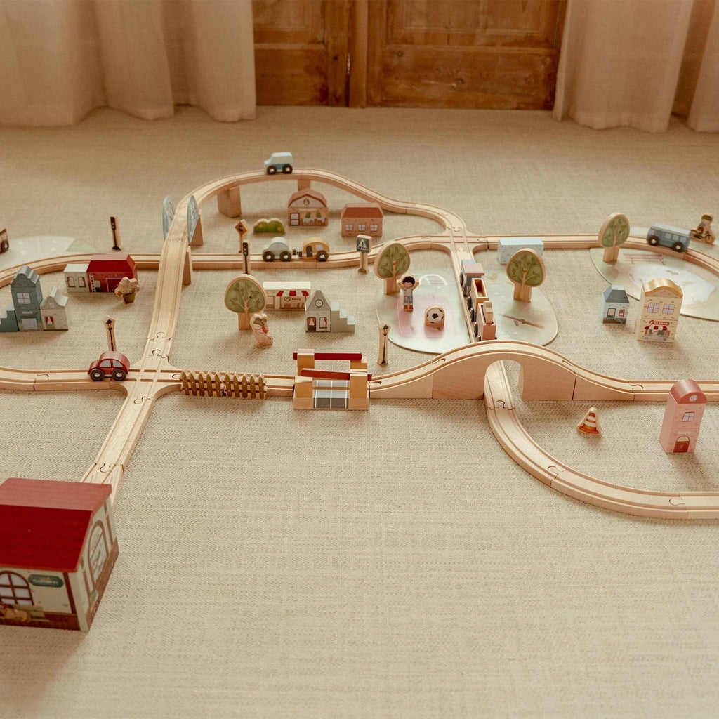 Little Dutch XL Train Set with Tracks and Accessories