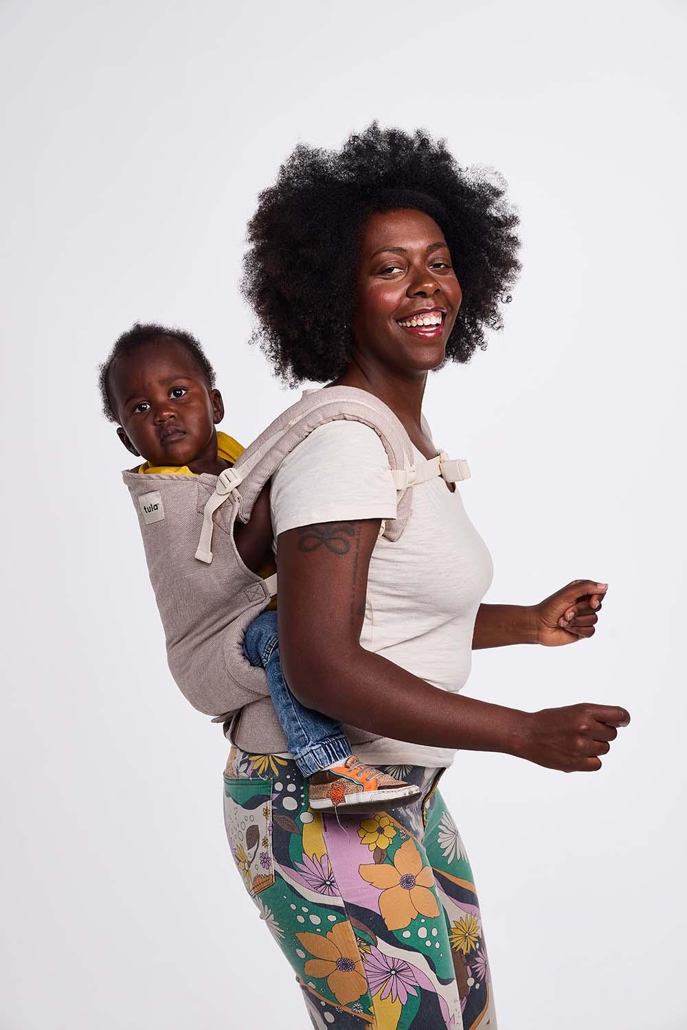 Sand – Premium Linen Toddler Carrier